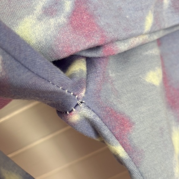 Girls Btween Tie Dye Sequin Unicorn Sweat Set - Picture 3 of 3